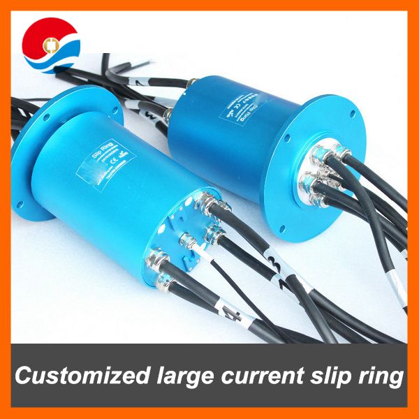 Customized large current slip ring 100A