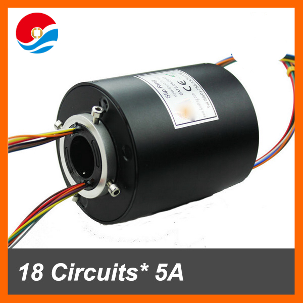 Electrical motor inner size 25.4mm 600RPM of through bore slip ring