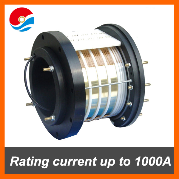 Electrical contacts of High Current Slip rings Max upto 1000A