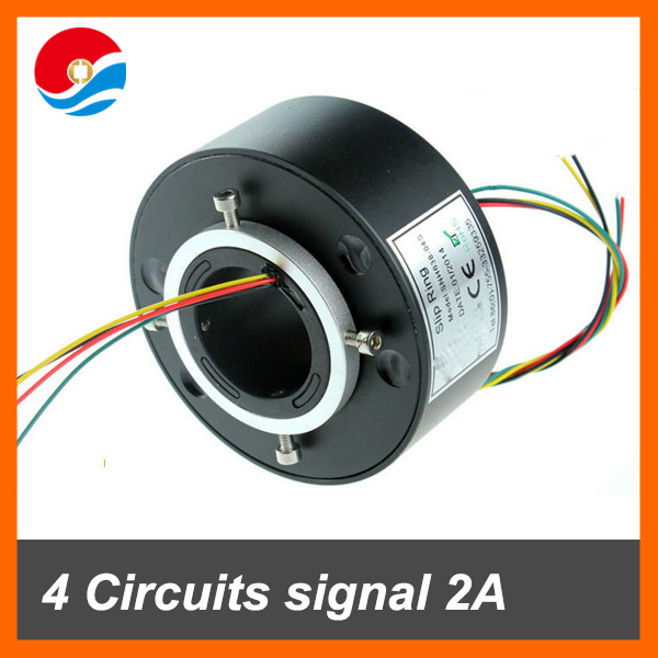 Senring Through hole slip ring 4 wires signal 2A with bore size 38.1mm