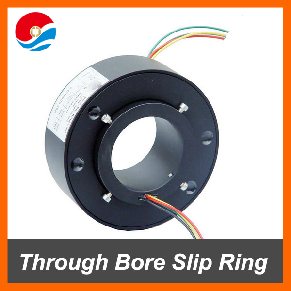 Through Bore Slip Ring Through60mm 6-96 Conductors 380VAC 600Rpm